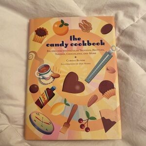 The Candy Cookbook - Illustrated Dessert Recipes (Yellow/Orange)